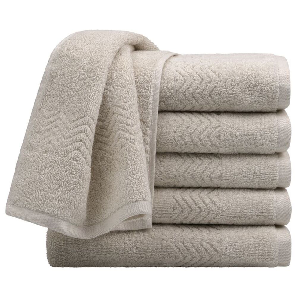 6pcs Hand Towels 29 x 13 Inch Soft Absorbent 100% Cotton Camel Color
